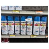 (7) Rustoleum Spray Paints in Royal Blue