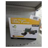 NIB Light Weight Utility Pump 300 GPH