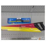 NIP 26" Cross Cut Saw & NIP Mini Hacksaw Frame