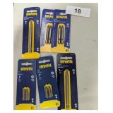 NIP Assorted Irwin Power Bits & Bit Tips