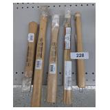 (5) New Replacement Handles in Various Sizes