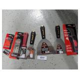 New Assorted Scrapers + Razor Blade Tool &