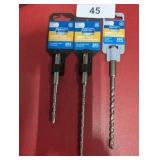 Century Self Centering Chisel Head Concrete Bits