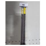 NIP (2) Irwin Hammer Drill Bits