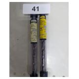 NIP (2) Irwin Hammer Drill Bits