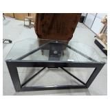 Glass Top TV Stand