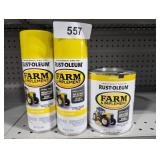 (1) Quart Farm Equipment Paint in JD Yellow &