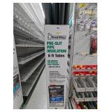 Frost King Pre-Slit 6ft. Pipe Insulation Fits 3/4"