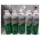 (5) New Cans Condenser Coil Cleaner