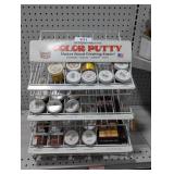 Color Putty Display w/ Contents