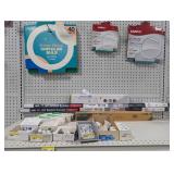 (2) NIP Fluorescent Fixtures + Replacement Bulbs &