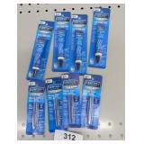 (4) Century Plug Taps & (4) Century Cutting Oil