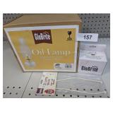 NIB Oil Lamp, NIP Oil Lamp Wicks &