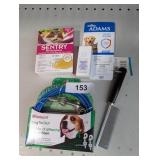 New 30ft. Dog Tie Out, Dog Comb &