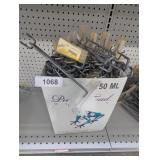 Box of Large Assortment of Peg Board Hooks