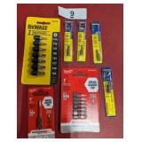 NIP Assorted Milwaukee, Dewalt & Other Drill Bits