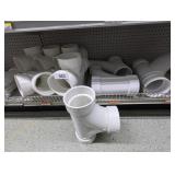 New PVC 4" T-Wye & Double