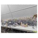 Large Assortment of Peg Board Hooks