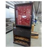 Handcrafted Cabinet was Used For Knife Display