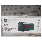 NIB Green Galvanized Medium Capacity Mailbox
