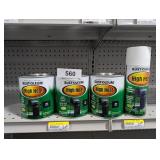 (3) Quarts Rustoleum High Heat Paints in Black &