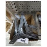 (9) New Utility Shelf Brackets 6" x 8"