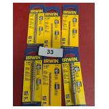 NIP Assorted Irwin Rotary Masonry Drill Bits