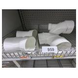 New PVC 3" 90 Degree & 45 Degree