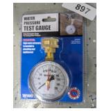 NIP Water Pressure Test Gauge