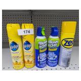 (2) New Pledge, (2) New Blow Off Dusters &