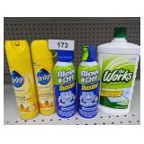 (2) New Pledge, (2) Blow Off Dusters &