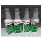 (4) New Bottles Betco Restroom Cleaner
