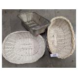 (3) Baskets -*