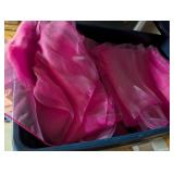 Tote w/ Lid + Approx. 400 Chair Ties,