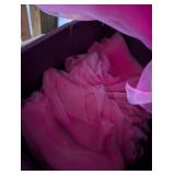 Tote w/ Lid + Approx. 300 Chair Ties,