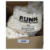 Bunn Coffee Filters, Partial Box