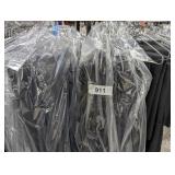 Extra Large Quantity of Cloth Table Cloths, Black