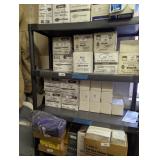 Black Plastic Shelf Unit