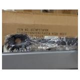 (4) Boxes of 72 10' Plastic Spoons, Black