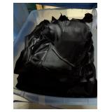 Tote w/ Lid + Approx. 150 Chair Ties, Black