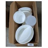 Plastic Food Containers w/ Some Lids,