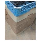 (7) Plastic Crates & Other