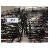Black Chafing Wire Racks