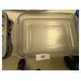 (2) Anchor Hocking Baking Dish &