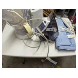 GE Food Processor, Iron & Heating Pad