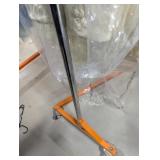 Metal Clothes Rack On Wheels