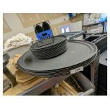 Serving Trays & Wire Basket