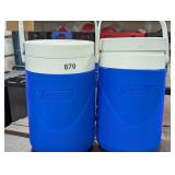 (2) Coleman Drink Coolers