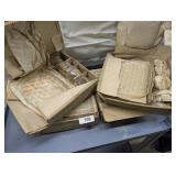 (4) Yorktown Clear Snack Sets, Not All Complete