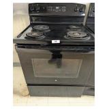 GE Electric Range Black